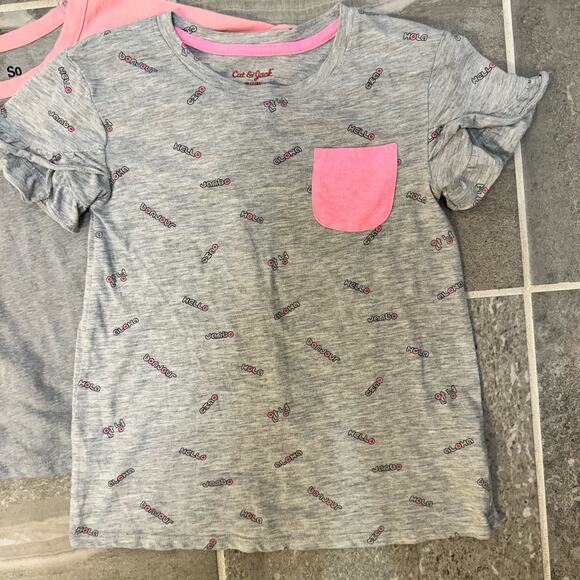 Girls Back to School 4 Shirt Bundle Size M 7/8!! G2 - Picture 5 of 8